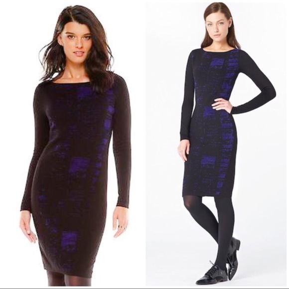 Elie Tahari Dresses & Skirts - Elie Tahari DesigNation Black Sweater Dress XL NWT